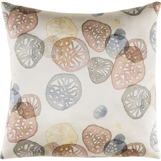 Natural Affinity Pillow - 33916 by Surya. Made from front: 100% silk, back: 100% silk in a modern style.