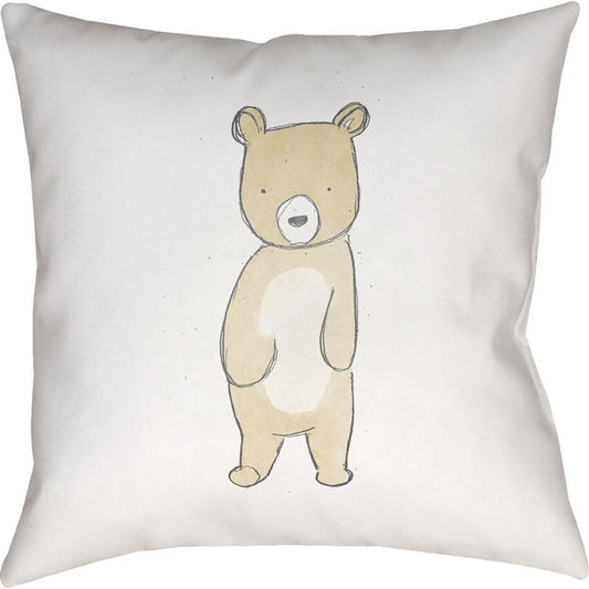 Nursery Pillow - 29463 by Livabliss. Made from front: 100% polyester, back: 100% polyester in a modern style.