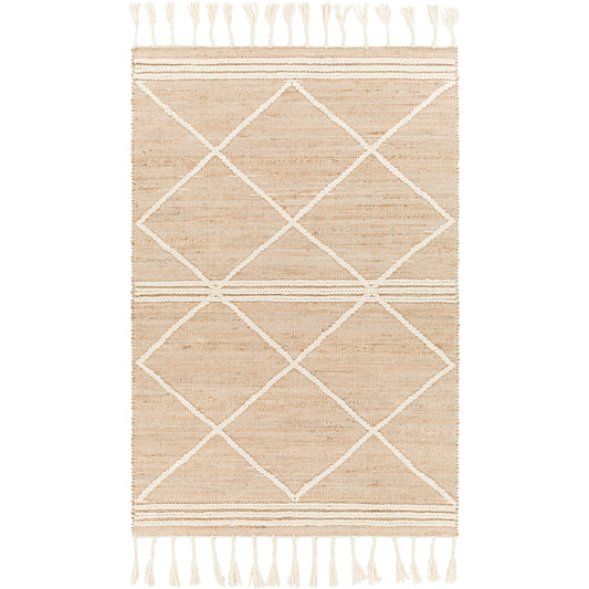 001 SI-1833327,SI-1833329,SI-1833330,SI-1833332,SI-1914511 | Primary Silo | Norwood Rug - 27920 by Livabliss in tan, cream. Made from unique in a unique style.