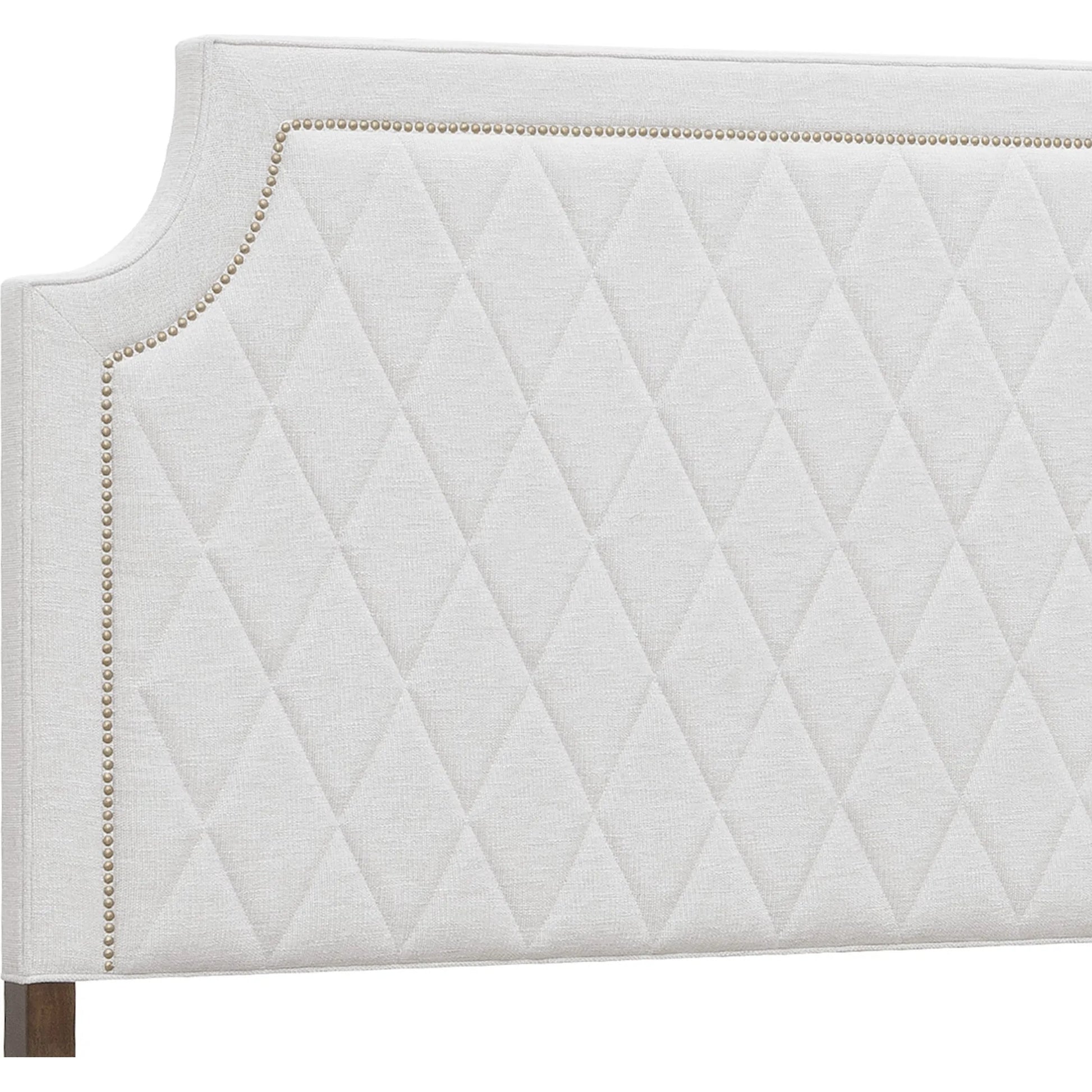 Asher Park Upholstered Bed by Pulaski Furniture in cloud, piano brown. Made from eucalyptus veneers in a modern style.