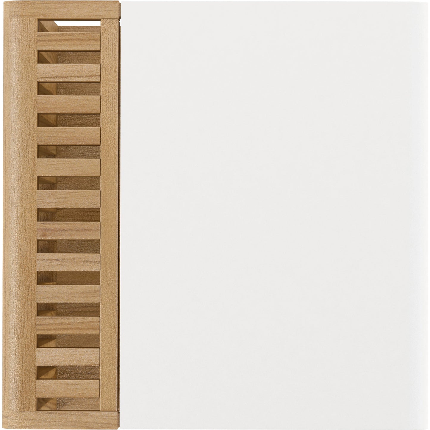 003 SI-2065168 | Additional Silo | Portico End Table by A.R.T. Furniture in sienna, white plaster. Made from parawood solids, mindi veneers, resin in a modern style.