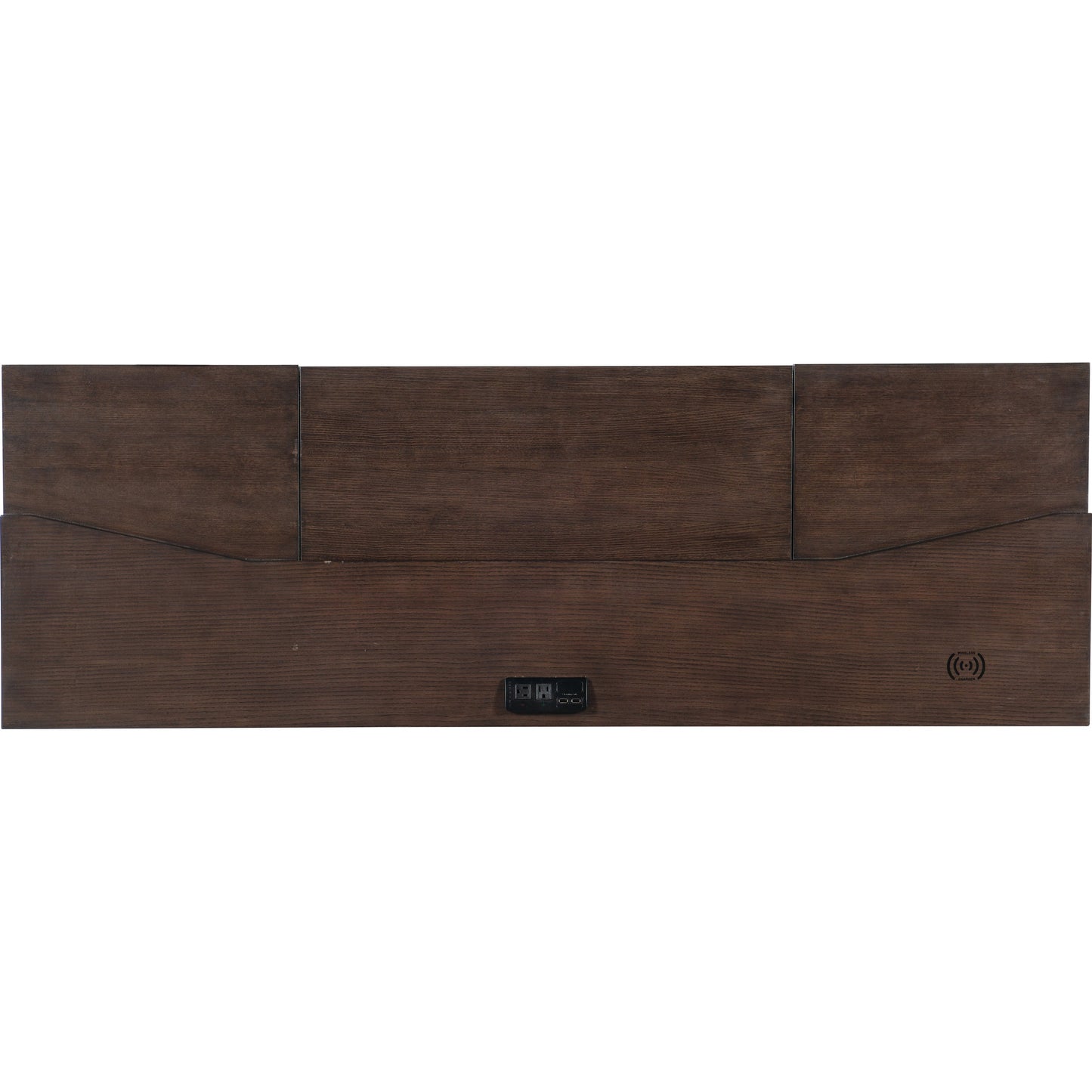 003 SI-1748971 | Additional Silo | House Blend Computer Credenza by Hooker Furniture in dark roast. Made from quartered ash veneers, metal in a unique style.