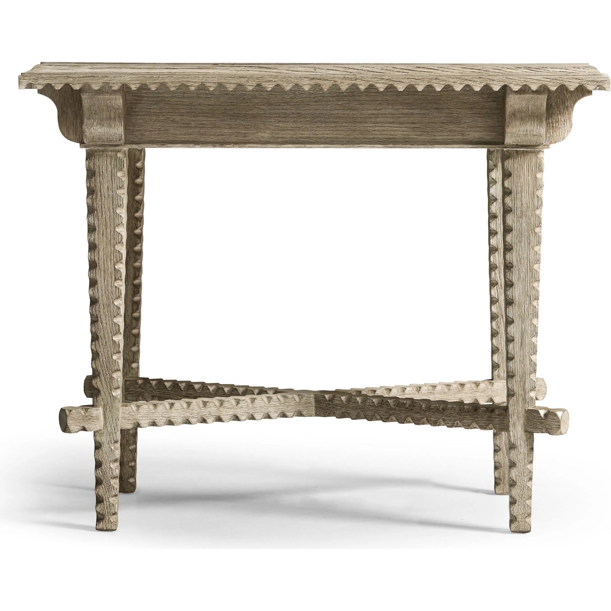 Stratford End Table by Jonathan Charles in grey and greyed oak. Made from oak, oak veneer in a transitional style.