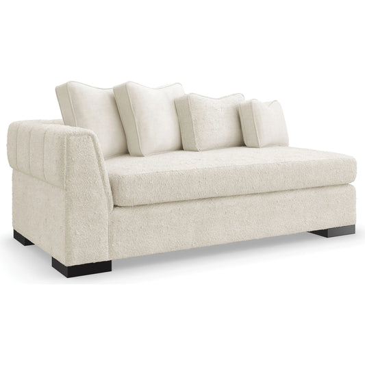 Edge Laf Loveseat by Caracole in satin ebony. Made from birch in a transitional style.