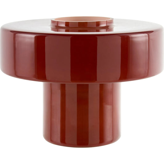 Nozay Accent Table Lamp by Livabliss in hand finished. Made from glass in a eclectic & global style.