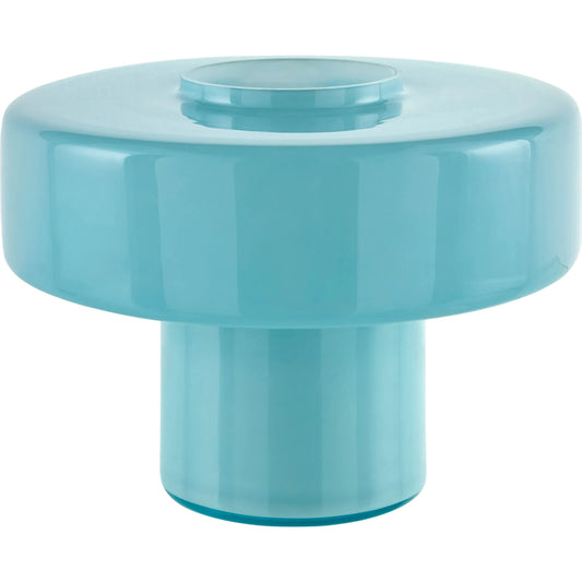 Nozay Accent Table Lamp by Livabliss in hand finished. Made from glass in a eclectic & global style.