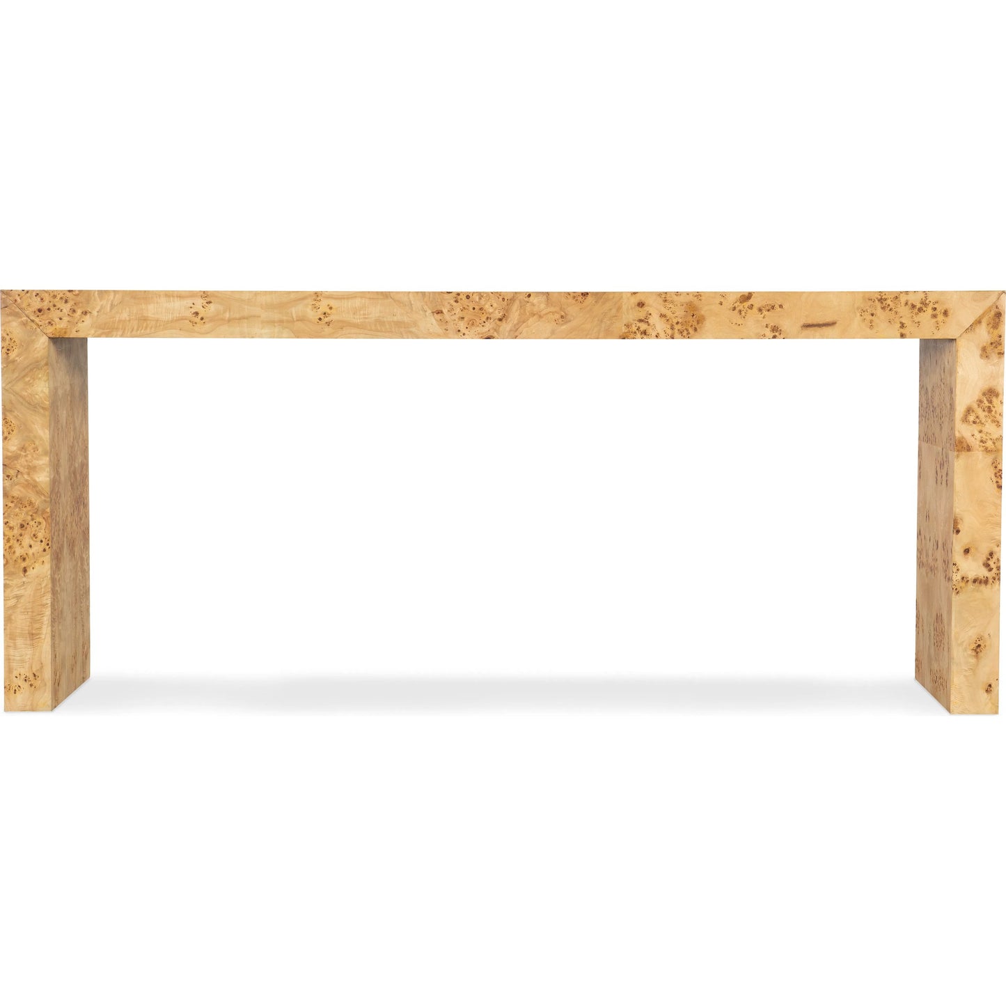 002 SI-2193355 | Additional Silo | Auberon Burl Console Table by Hooker Furniture in light natural burl. Made from unique in a unique style.