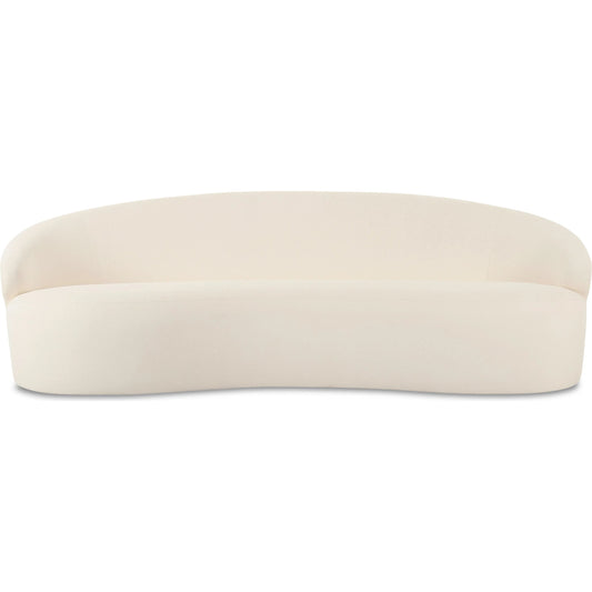 Cove Outdoor Sofa by Moe's Home Collection. Made from upholstery: 100% polyester, antiseptic plywood frame, foam, fiber fill, plastic leg in a transitional style.