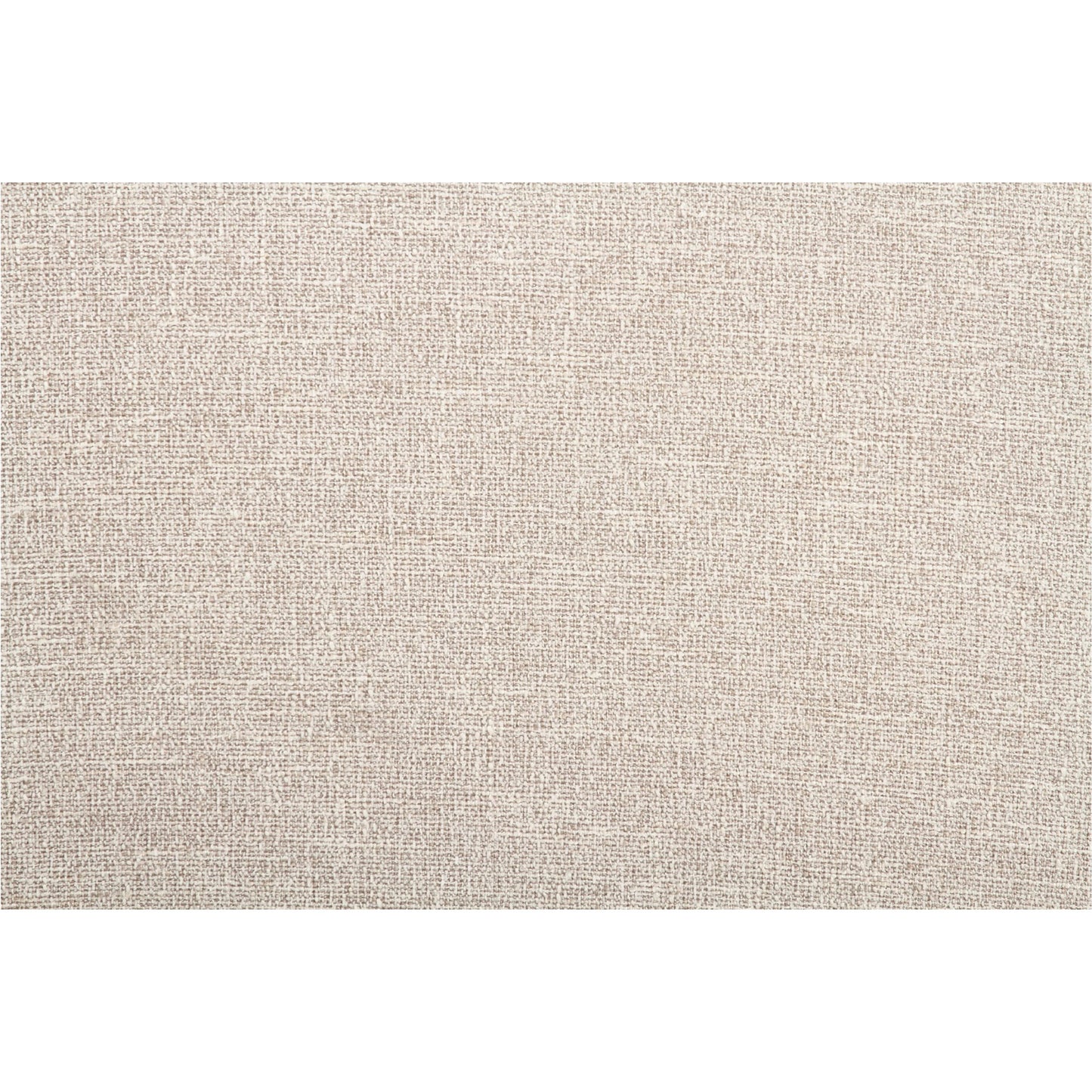 004 SI-2368122 | Closeup | June Ottoman by Moe's Home Collection in oatmeal. Made from upholstery: 72% polyester, 28% acrylic, oak veneer base, foam, feather, fiber fill, solid wood, plywood frame in a transitional style.