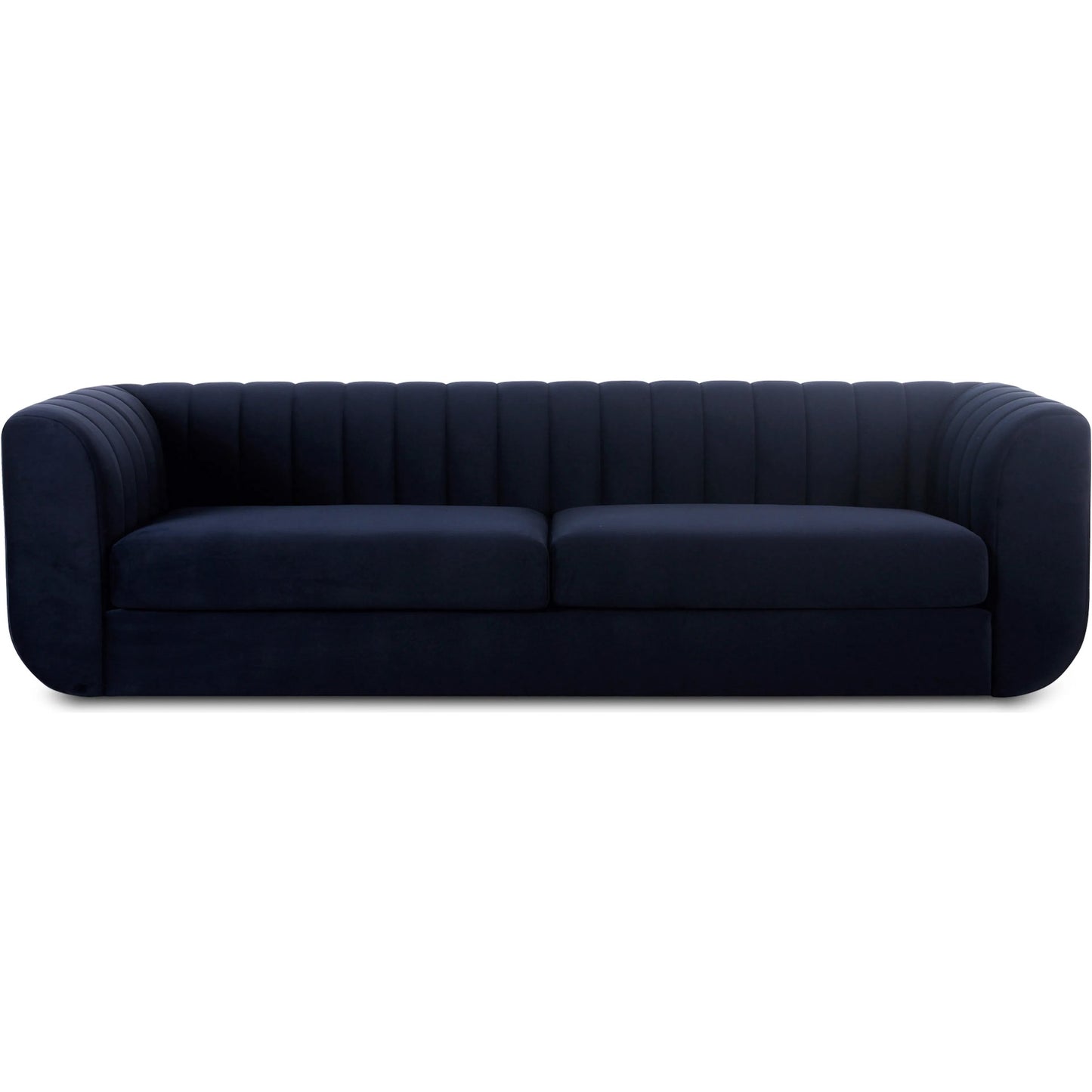 002 SI-2441561 | Additional Silo | Rosy Sofa by Moe's Home Collection in blue. Made from 100% polyester, plywood frame, foam, fiber seat in a unique style.