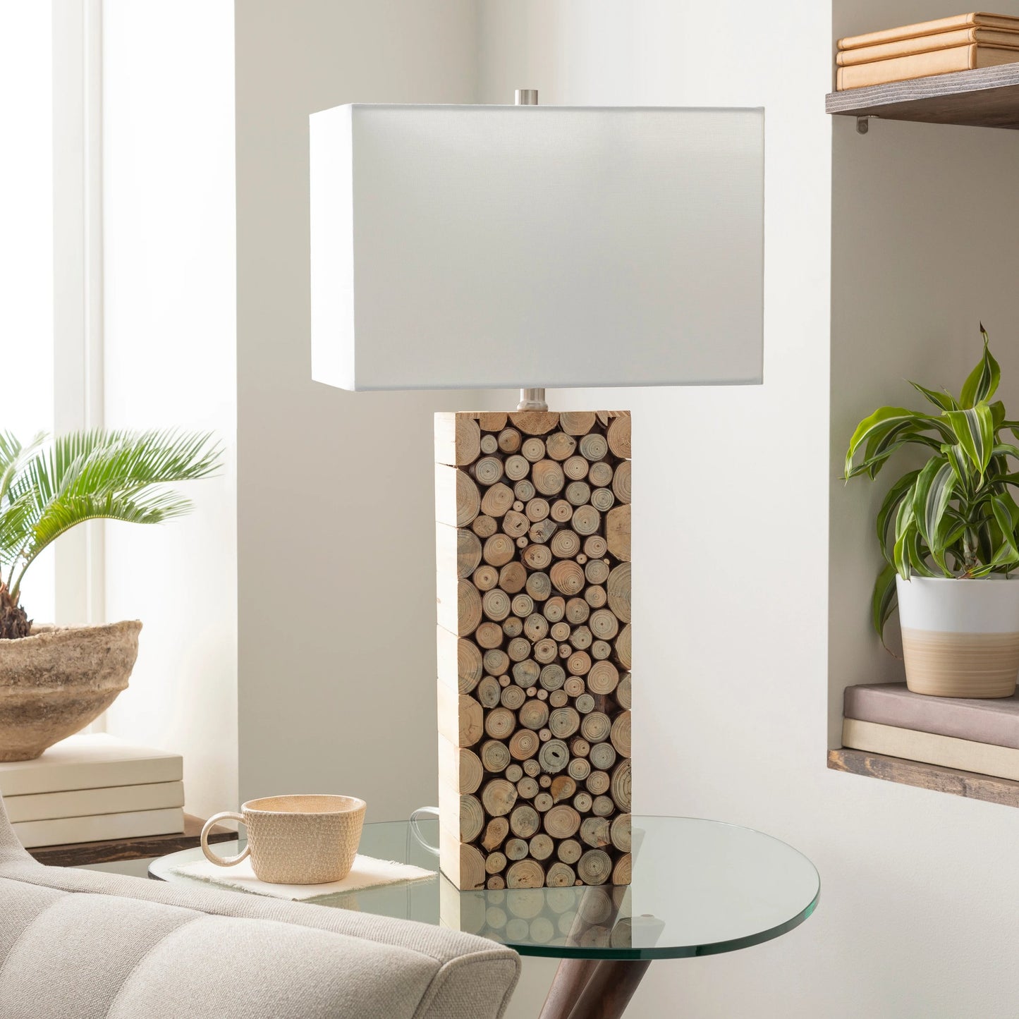 001 SR-755292 | Lifestyle | Oaklynn - 23762 by Livabliss in multi and white. Made from linen, wood, metal in a coastal style.