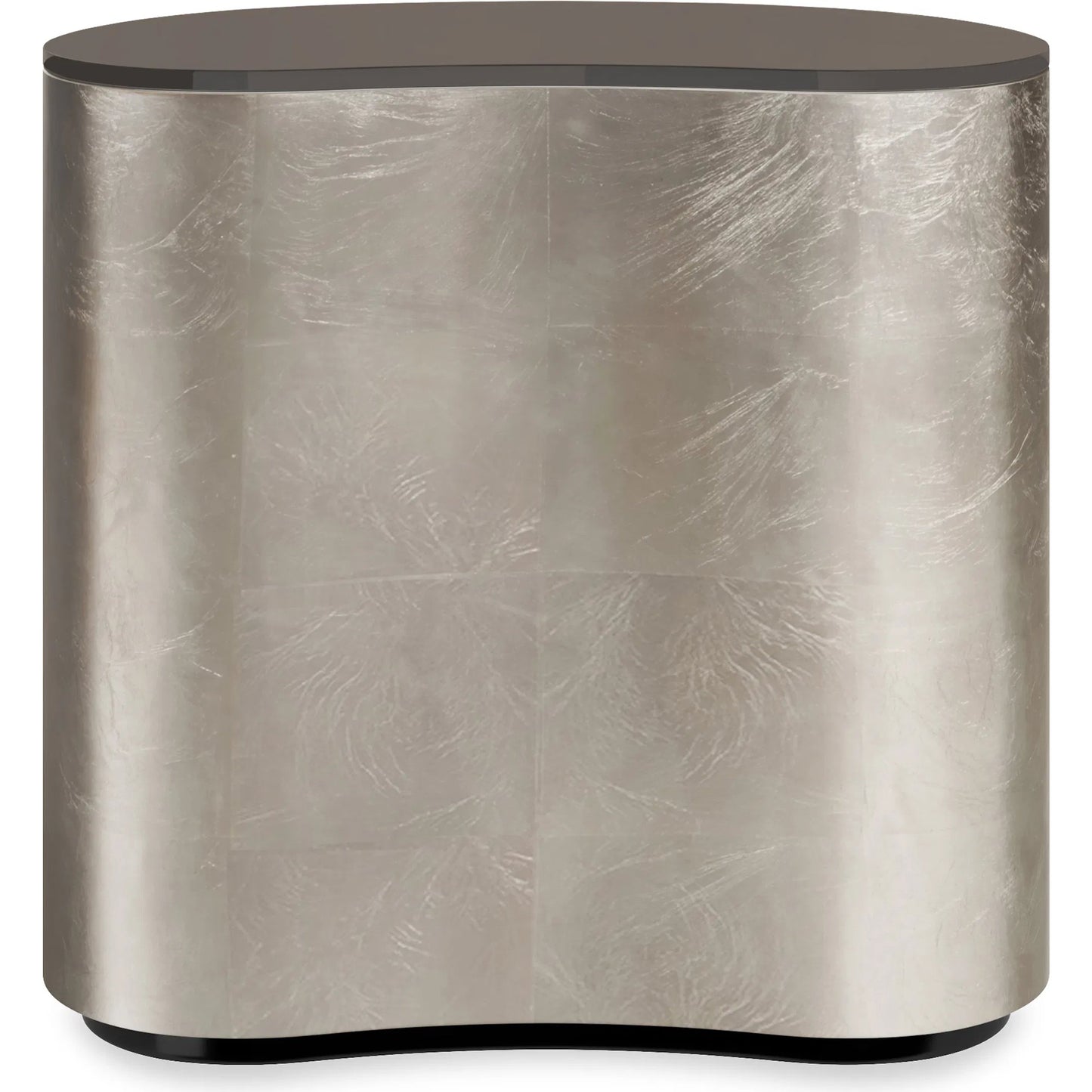 002 SI-2250452 | Additional Silo | Amalie Table by Caracole in charcoal leaf. Made from asian hardwood in a modern style.