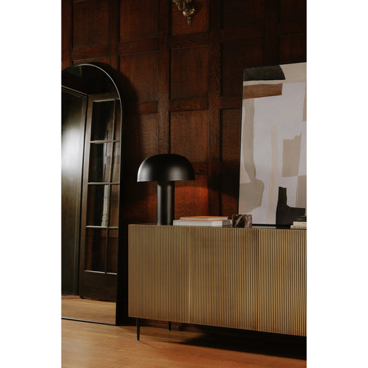 Nanu Table Lamp Brass by Moe's Home Collection. Made from iron in a modern style.