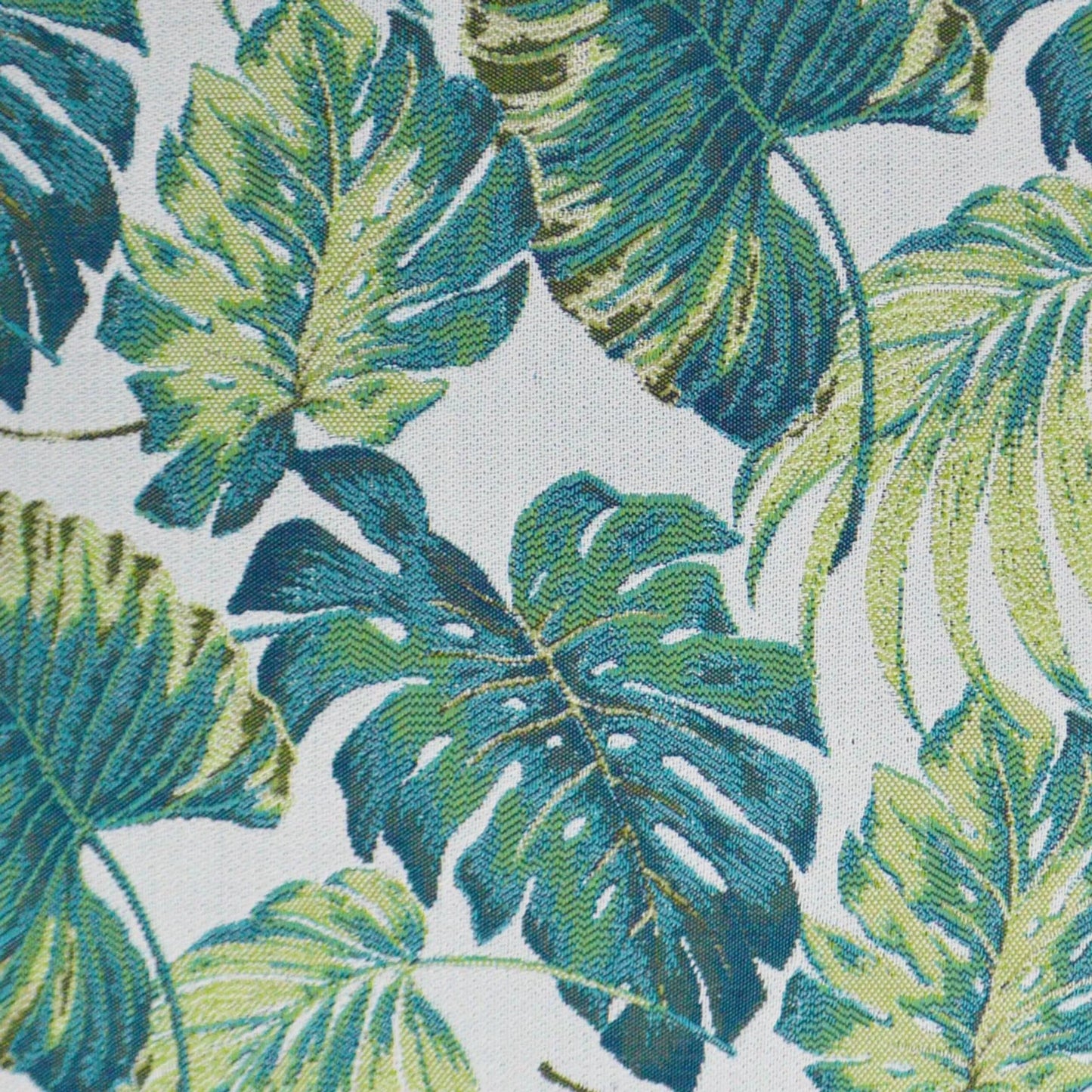 002 SI-2382391 | Closeup | Sunpalm Lumbar Indoor/Outdoor Pillow by DV Kap Home in green. Made from 100% solution dyed acrylic in a coastal style.