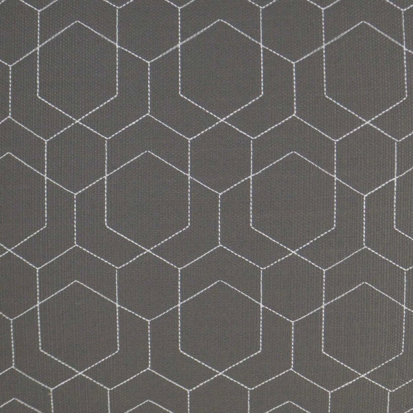 004 SI-2381306 | Closeup | Hex Quilt Lumbar Indoor/Outdoor Pillow by DV Kap Home. Made from 100% solution dyed polyester in a transitional style.