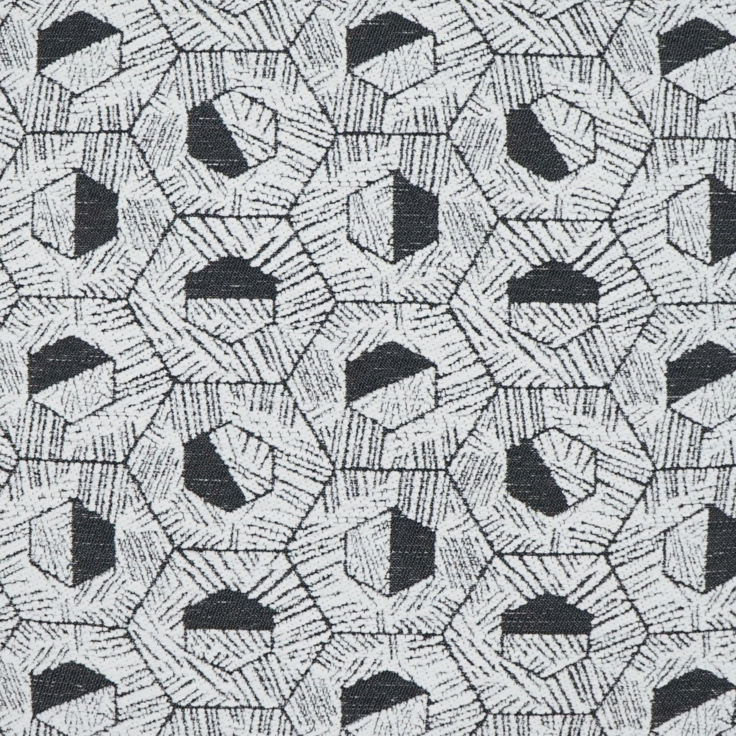 002 SI-2027408 | Closeup | Alakay Pillow by DV Kap Home in black. Made from 100% poly(uv) in a modern style.