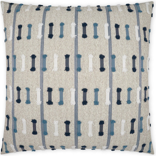 001 SI-2028751 | Primary Silo | Tassel Stripe Pillow by DV Kap Home. Made from 100 % solution dyed polyester in a modern style.