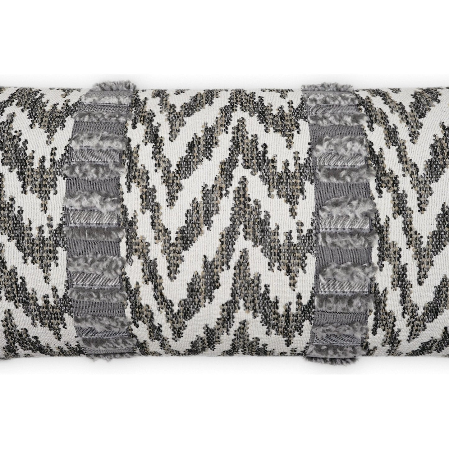 002 SI-2027977 | Additional Silo | Indiana Lumbar Pillow by DV Kap Home. Made from 100% solution dyed polyester in a modern style.