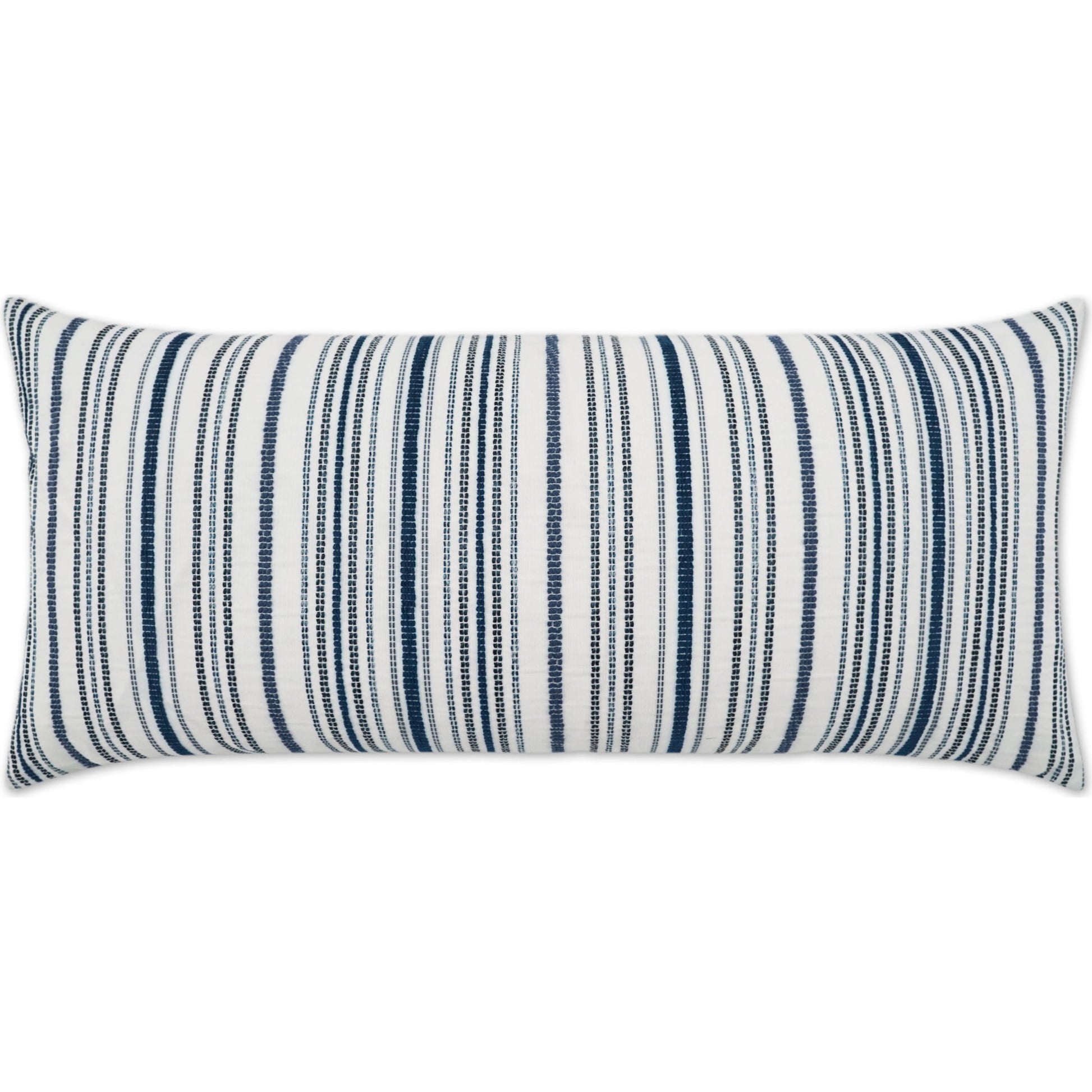 Accola Lumbar Pillow by DV Kap Home in indigo. Made from 47.05% poly(uv), 35.02% pcrpoly(uv), 17.93% olefin(uv) in a modern style.