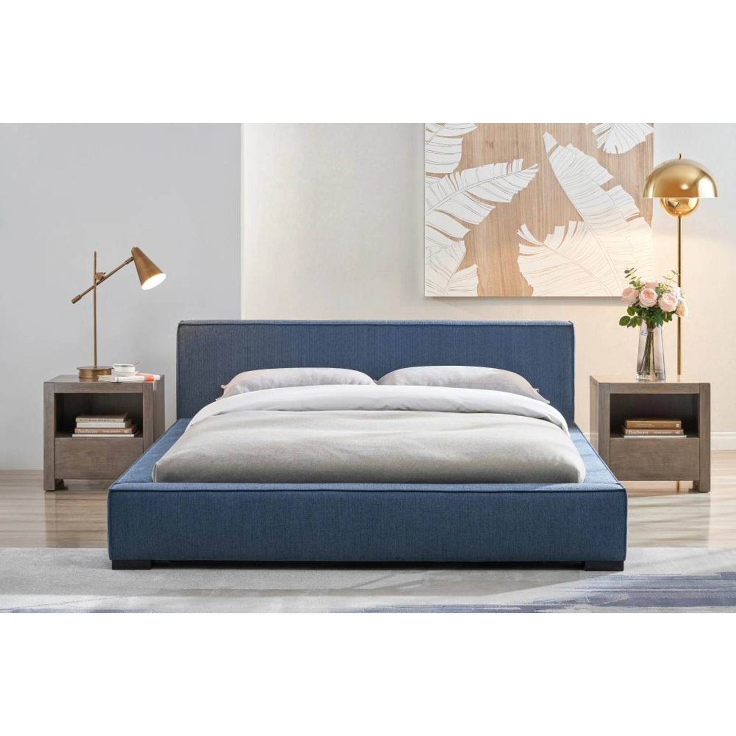 008 SI-2130662,SI-2130663 | Lifestyle | Zest Nightstand by Zest in light oak. Made from mdf, partical board in a modern style.