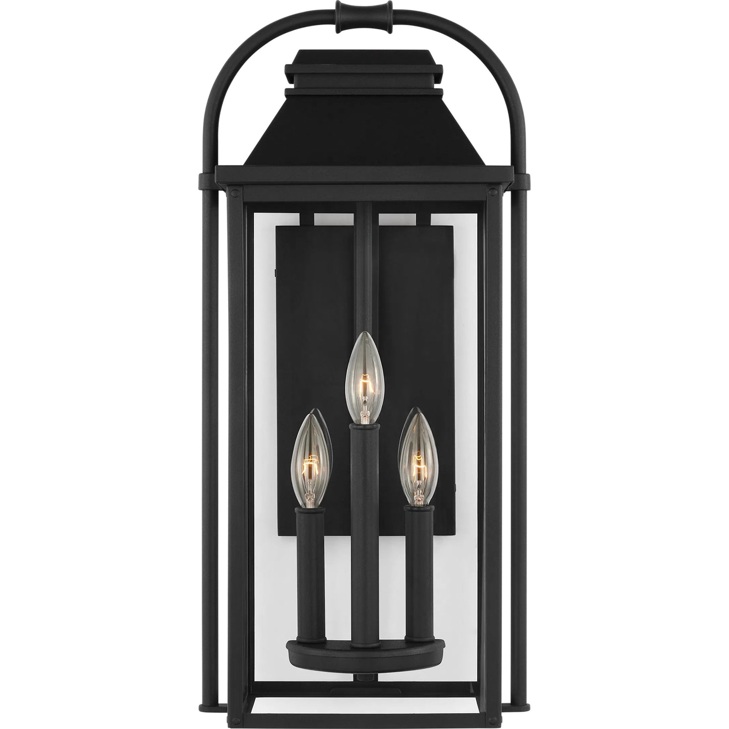 001 SI-2235454 | Primary Silo | Wellsworth Medium Lantern by Visual Comfort & Co. in textured black. Made from unique in a unique style.