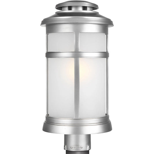 Newport Post Lantern by Generation Lighting. Made from stonestrong in a modern style.