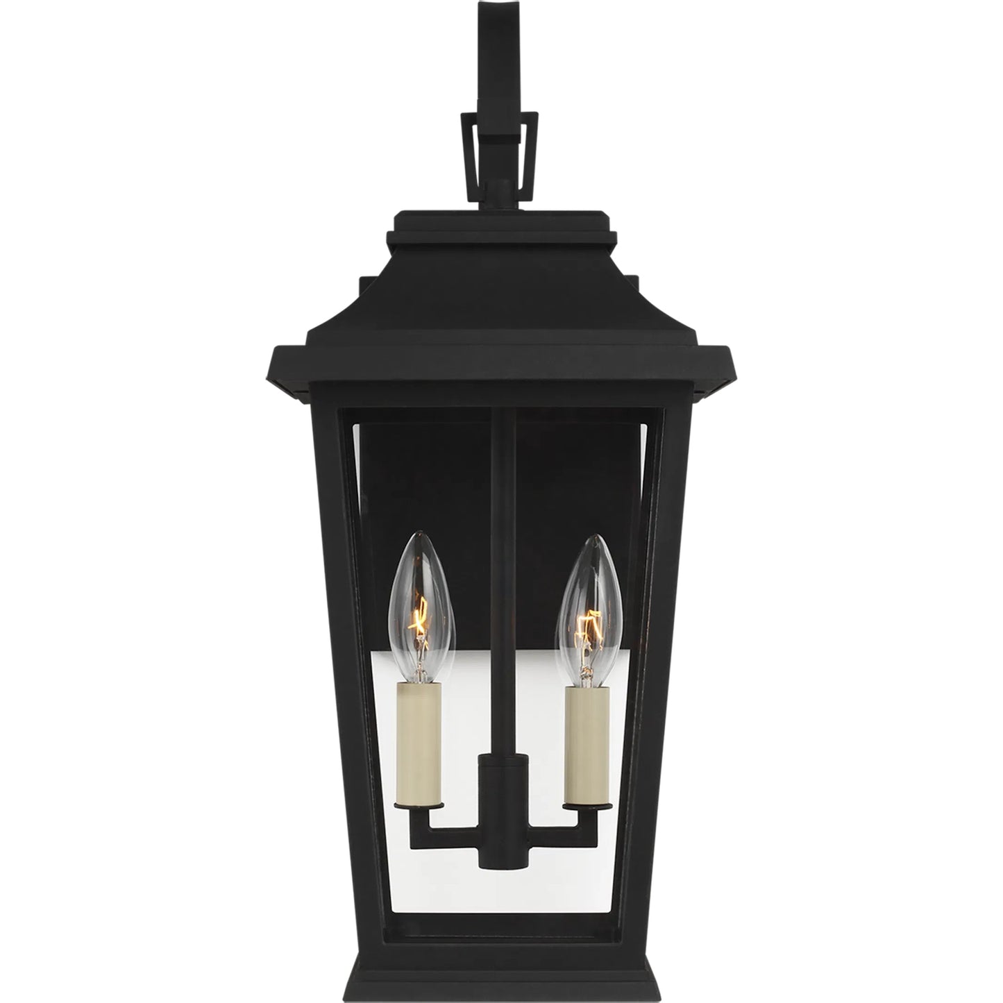 001 SI-2235478 | Primary Silo | Warren Small Lantern by Visual Comfort & Co. in textured black. Made from stonestrong in a unique style.