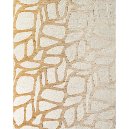 Ombre Rug - 487566 by Surya in beige, cream, sandstone, ivory. Made from face: 70% wool, 30% viscose in a unique style.