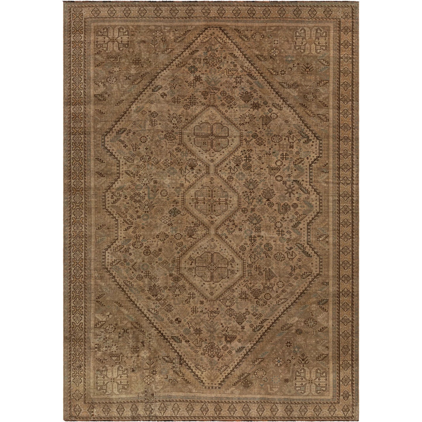 001 SI-2185601 | Primary Silo | Singular Rug - 20289 by Vivir x Surya in taupe, mocha, sandstone, chestnut, sepia. Made from wool in a unique style.