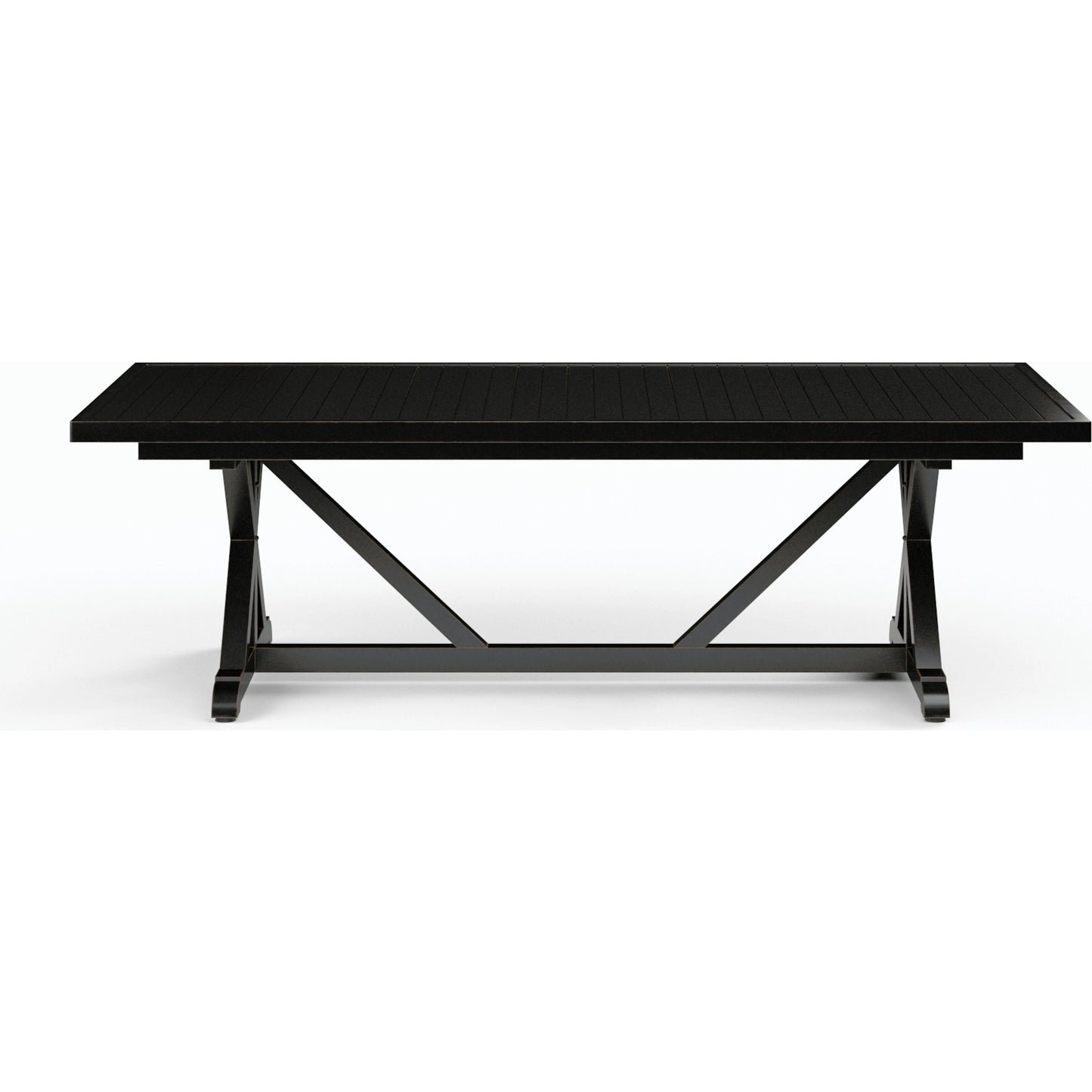 003 SI-2166914 | Additional Silo | Monterey Outdoor 96" Dining Table by Sunset West in copper. Made from aluminum in a traditional style.