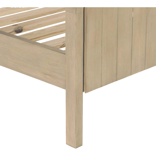 Opera Bed by LH Imports in brown and brown. Made from fsc reclaimed pine in a transitional style.