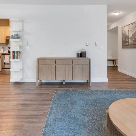 Opera Sideboard by LH Imports in brown. Made from unique in a transitional style.