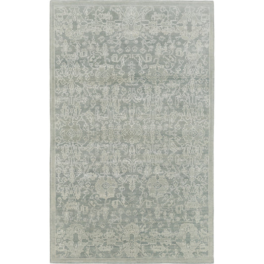 Opulent Rug - 14853 by Surya in sage, seafoam, oatmeal. Made from 60% wool, 20% cotton, 20% viscose in a unique style.