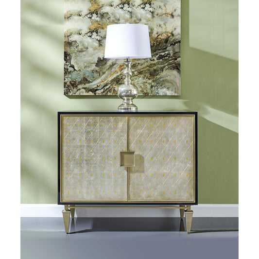 Barcelona Accent Cabinet by Jonathan Charles in vencer. Made from acacia in a modern style.