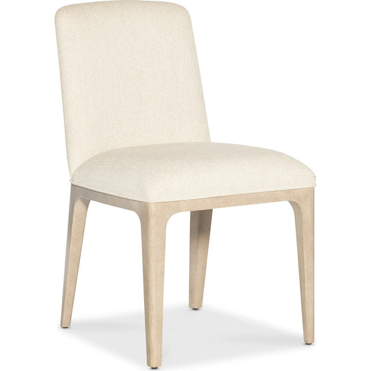 Westwood Upholstered Side Chair by Hooker Furniture in tillson cloud and polished limestone. Made from wood, fabric in a transitional style.
