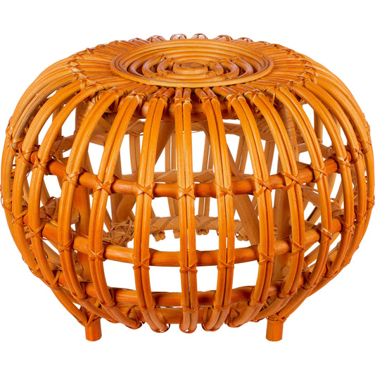 Odyssey - 29296 by Livabliss in brown and lacqueredlacquered. Made from top: rattan, base: rattan in a coastal style.