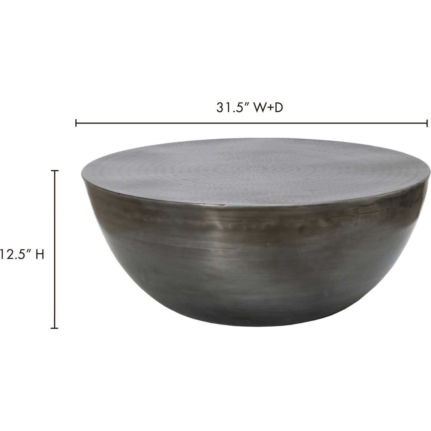 005 SR-744493 | Additional Silo | Conga Table by Moe's Home Collection in antique nickel and powder coated. Made from iron in a eclectic & global style.