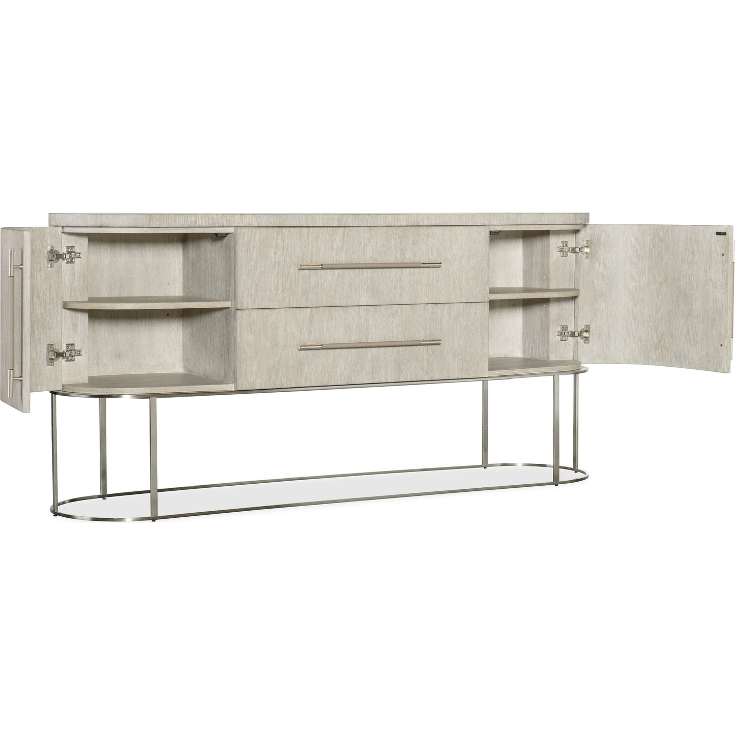 004 SI-2133643 | Additional Silo | Modern Mood Server by Hooker Furniture. Made from oak veneers, metal in a modern style.