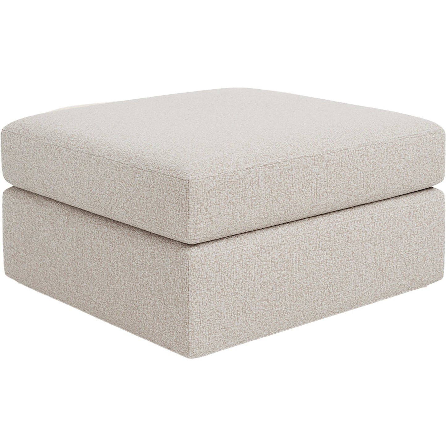 000 SI-2636166 | Primary Silo | Banks Bumper Ottoman by Fairfield Chair in cream and cream. Made from unique in a unique style.
