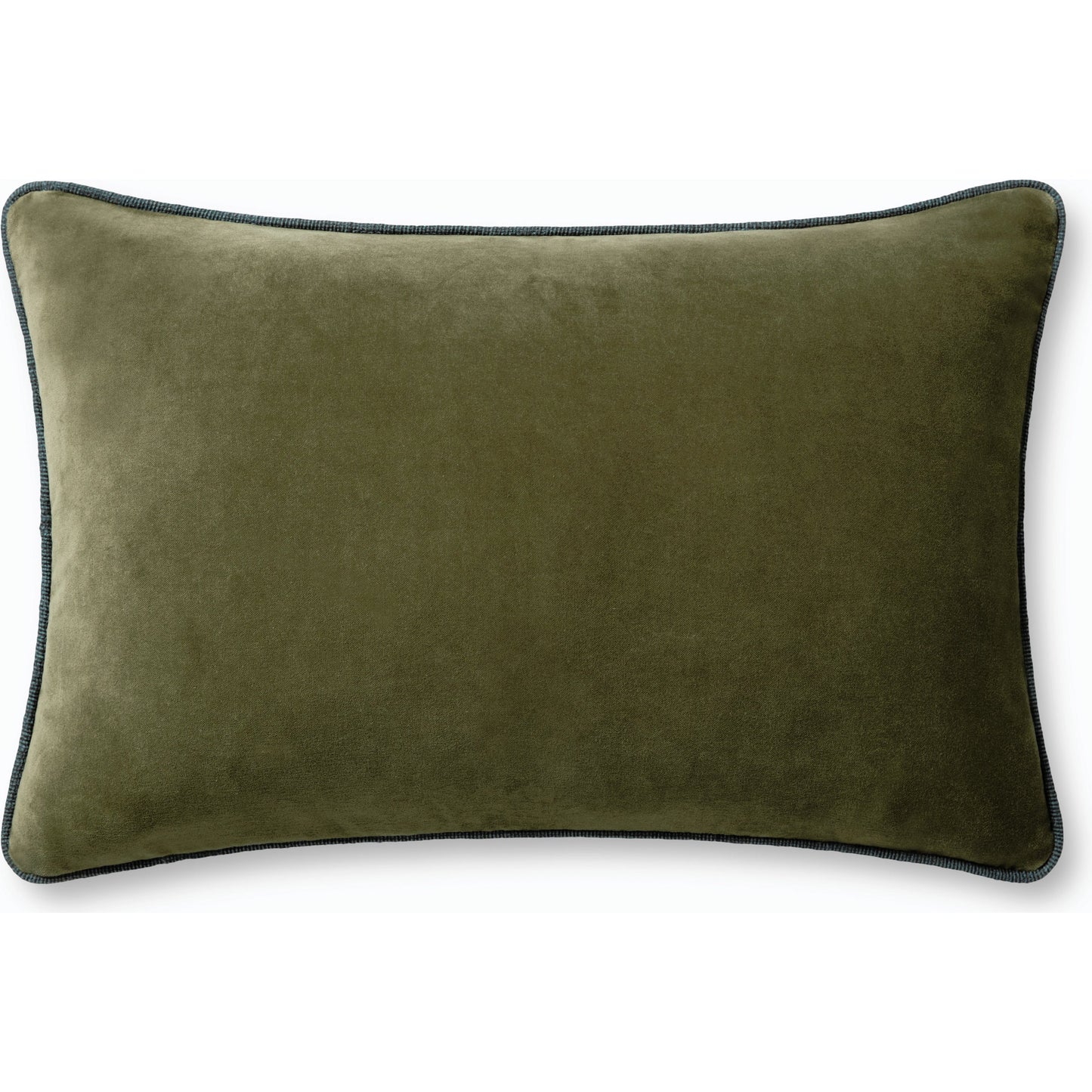 001 SI-2159835,SI-2159842 | Primary Silo | PCJ0020 16" x 26"  Pillow by Chris Loves Julia x Loloi in green. Made from 100% cotton in a modern style.