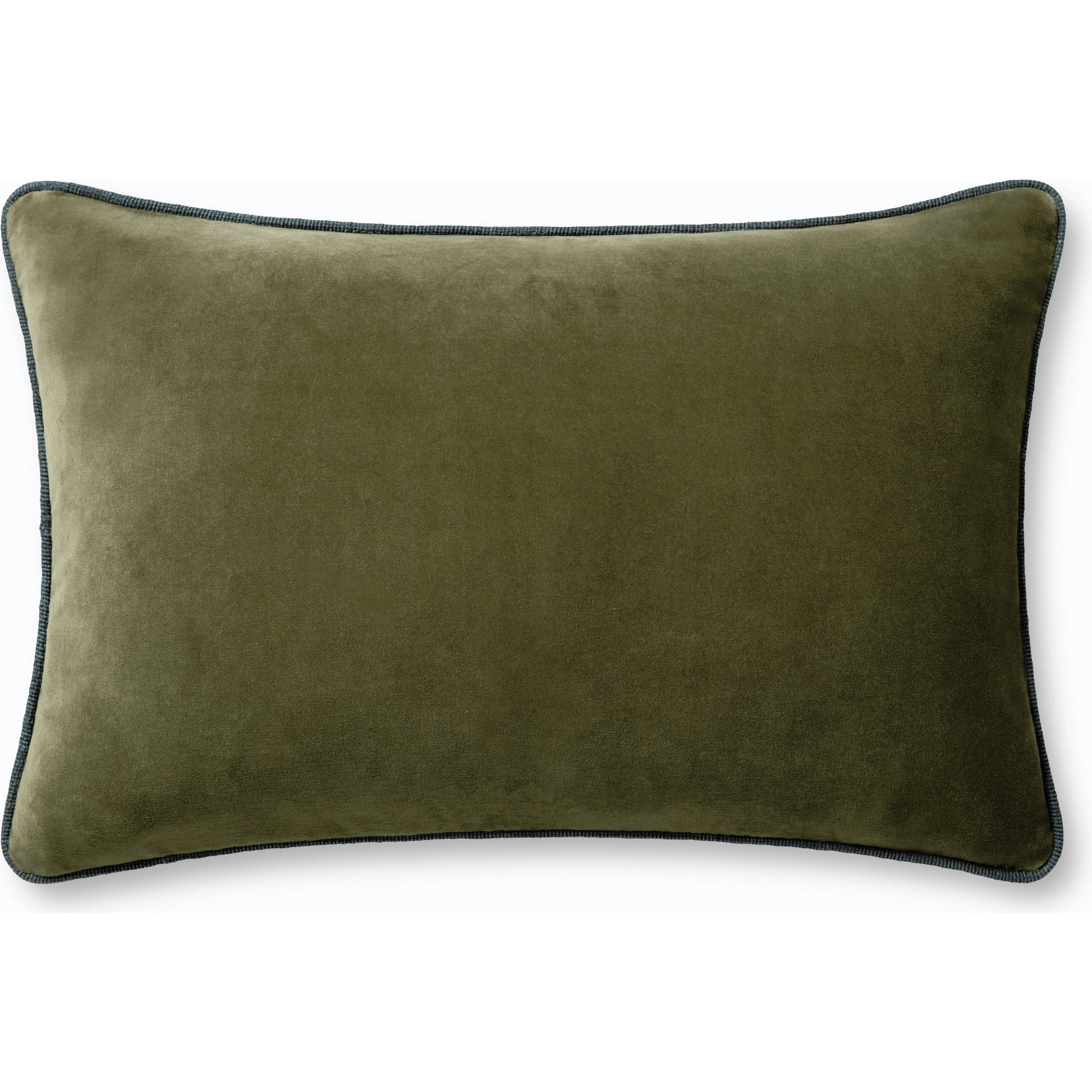 PCJ0020 16" x 26"  Pillow by Chris Loves Julia x Loloi in green. Made from 100% cotton in a modern style.