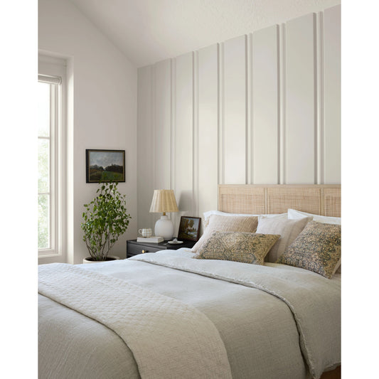 Joshua PAR0006 Pillow by Angela Rose x Loloi in ivory, grey. Made from 100% cotton in a unique style.