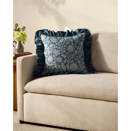 PCJ0026 Pillow by Chris Loves Julia x Loloi. Made from 100% cotton in a traditional style.