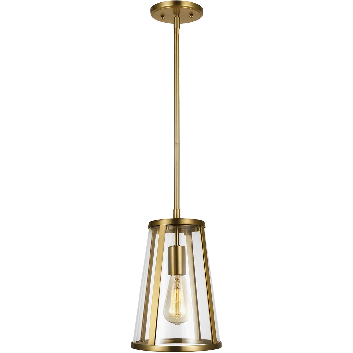 006 SR-735733 | Primary Silo | Harrow Pendant by Generation Lighting. Made from steel in a modern style.