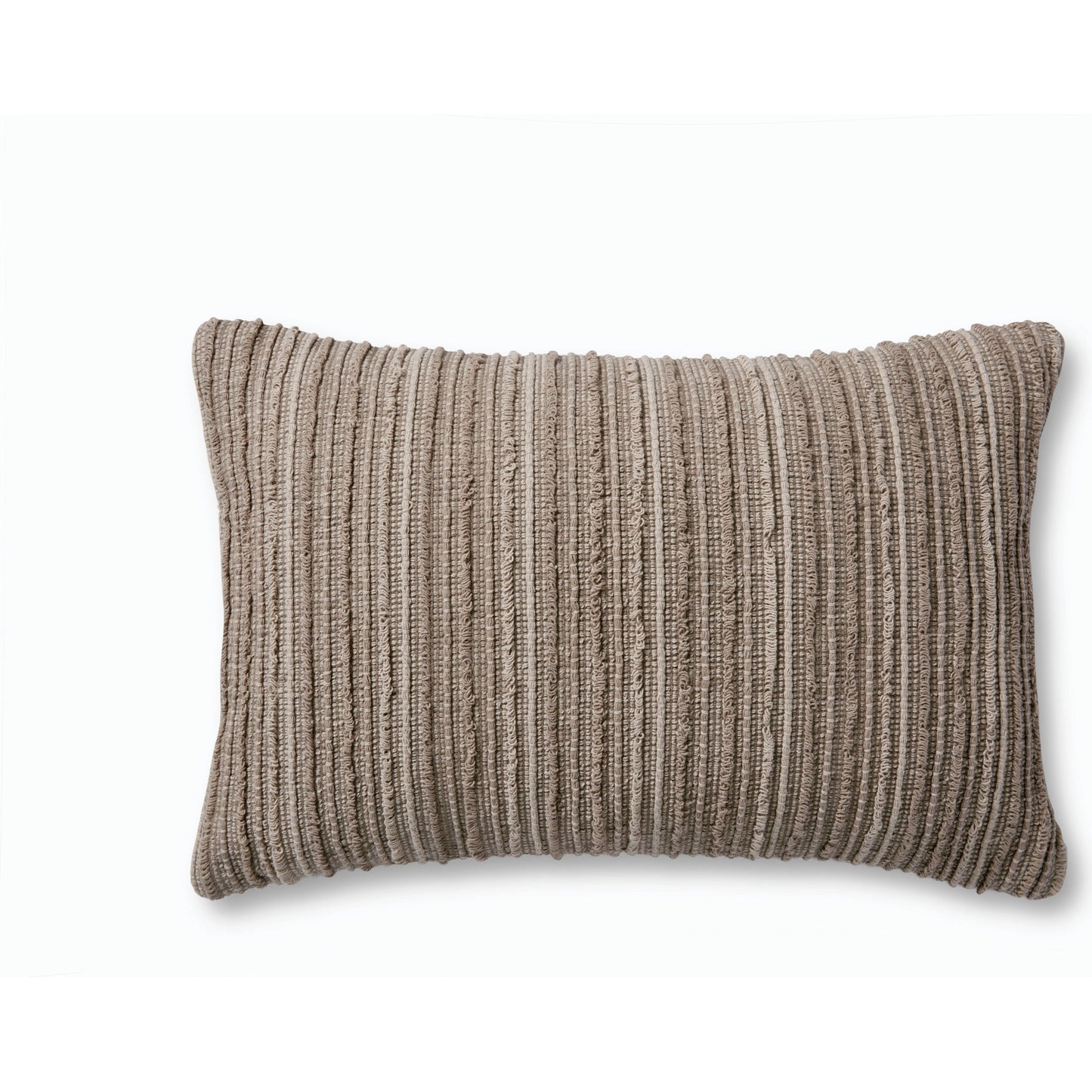 001 SI-2159850,SI-2159851 | Primary Silo | PJS0004 Pillow by Jean Stoffer x Loloi in earth. Made from cotton, polyester in a modern style.