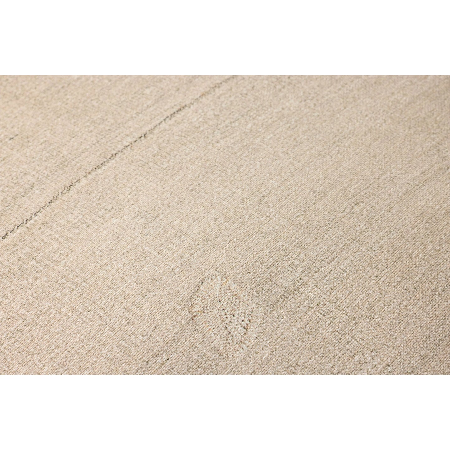 004 SI-2260042 | Closeup | LPF0041 Pouf by Loloi in ivory. Made from polyester, cotton in a transitional style.