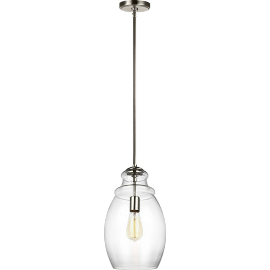 Marino 1-LIGHT Pendant by Generation Lighting. Made from steel in a modern style.