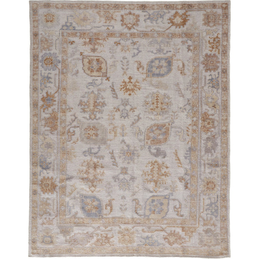 Wendover Transitional Oriental Rug - 6847F by Feizy in ivory, tan. Made from pet in a unique style.