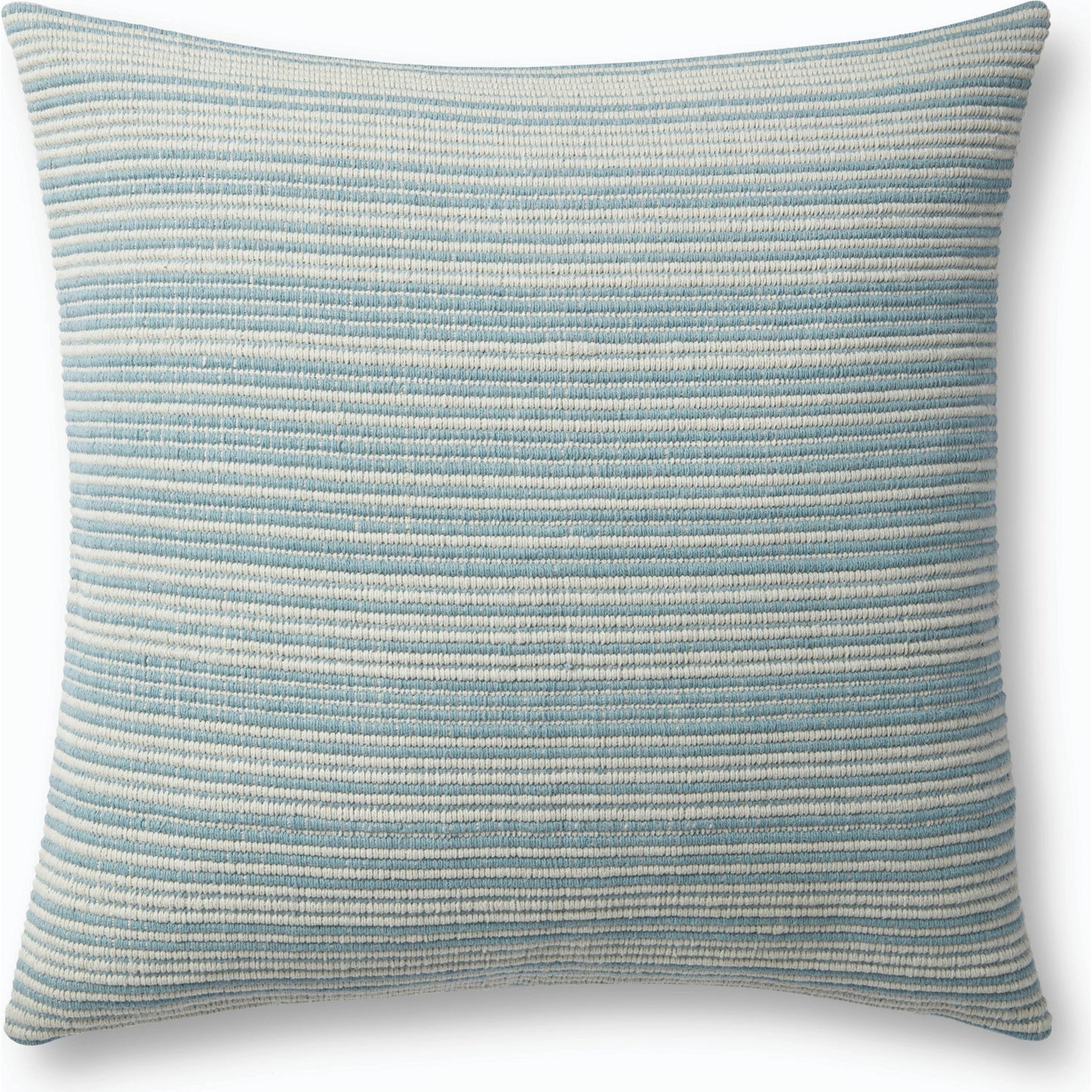 001 SI-2159864,SI-2159865 | Primary Silo | PJS0011 Pillow by Jean Stoffer x Loloi in blue. Made from cotton, wool, rayon, polyester in a modern style.