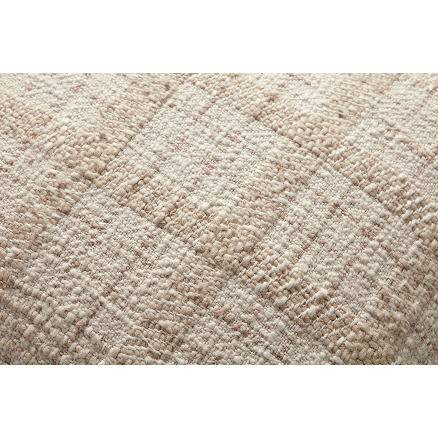 003 SI-2159818,SI-2159819 | Closeup | PCJ0015 Pillow by Chris Loves Julia x Loloi in ivory, beige. Made from cotton, polyester, rayon in a modern style.